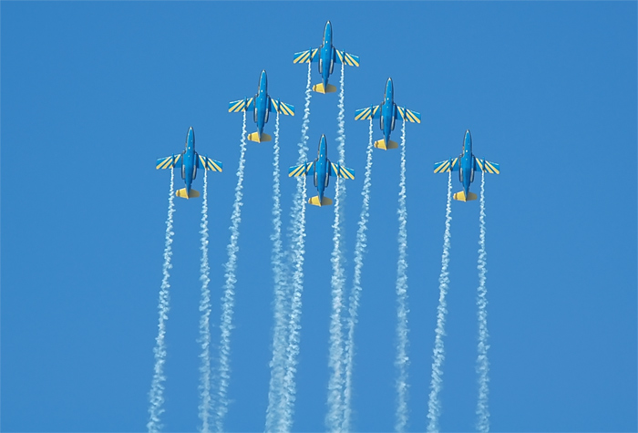 Team 60 mit Jet-Schulflugzeug Saab 105 SK 60