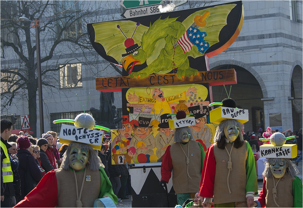 Cortège Basler Fasnacht 2013