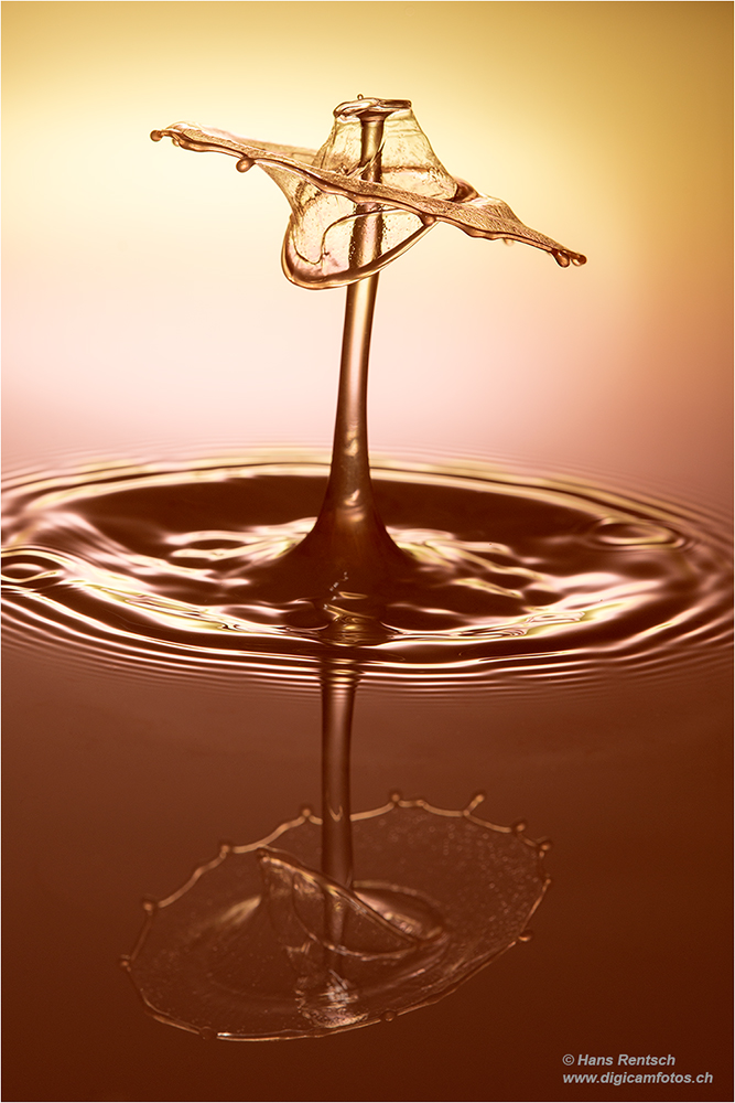 Wassertropfen-Skulpturen