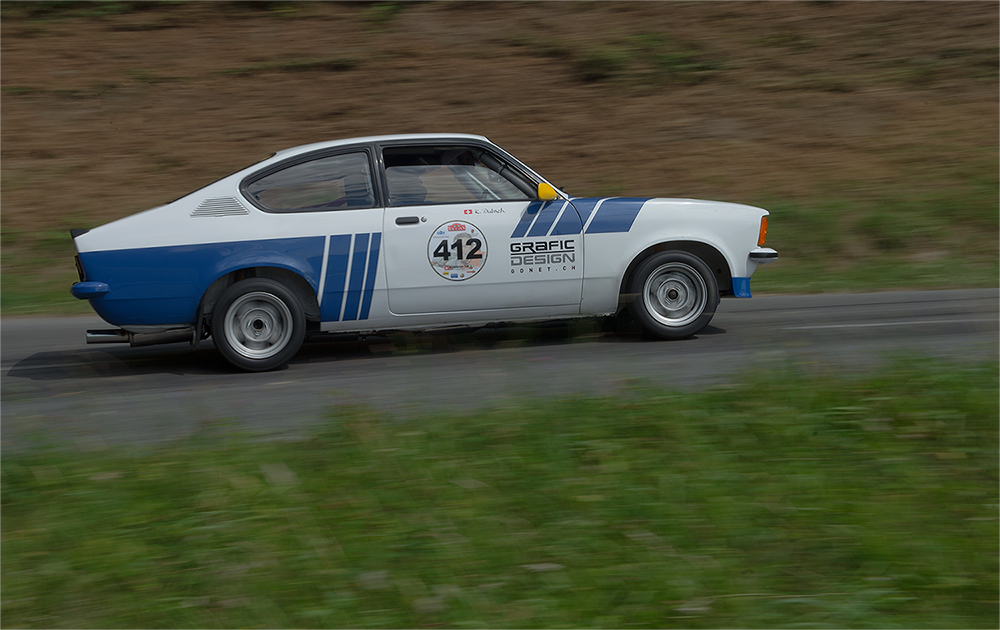 Bergprüfung Altbüron 2013 /Opel Kadett GT/E