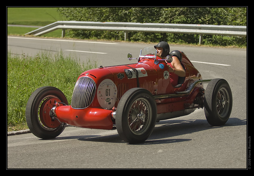 Bergprüfung historischer Sport & Rennwagen in Altbüron 2009
