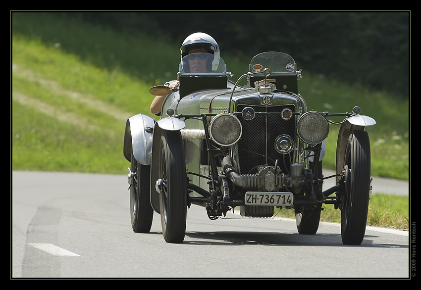 Bergprüfung historischer Sport & Rennwagen in Altbüron 2009