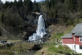 Wasserfall Steinsdalsvegen Kvam Wasserfall Steinsdalsvegen Kvam