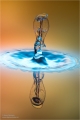 Wassertropfen-Skulpturen