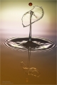 Wassertropfen-Skulpturen
