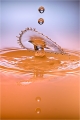 Wassertropfen-Skulpturen