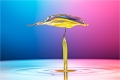 Wassertropfen-Skulpturen