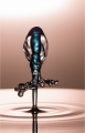 Wassertropfen-Skulpturen