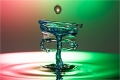 Wassertropfen-Skulpturen