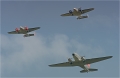 DC-3 und 2 Bezech, Flugschau, Dittingen 2013 DC-3 und 2 Bezech, Flugschau, Dittingen 2013