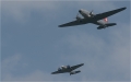 DC-3 und 2 Beech DC-3 und 2 Beech